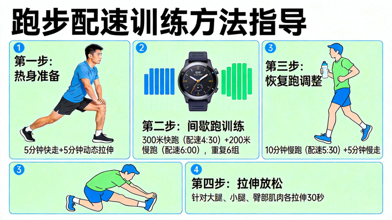跑步配速训练方法指导配图